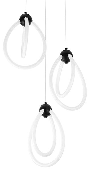 Лампа LED G022-3CPR Black