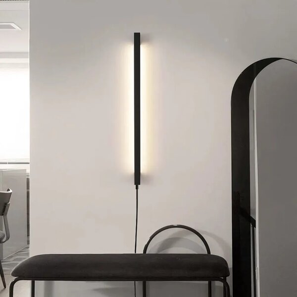 СТЕННА ЛАМПА LED LHJ063-W 80cm BLACK