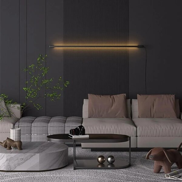 СТЕННА ЛАМПА LED LHJ064-W 100cm BLACK