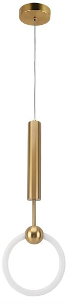 Висяща LED лампа LHJ059-1CP Brush Gold