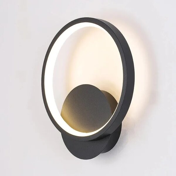 СТЕННА ЛАМПА LED LHJ081-W BLACK