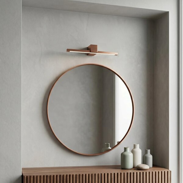 LED аплик за баня SWE052-1W 40cm COPPER BRUSH