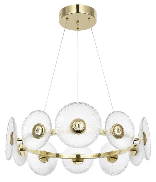 ВИСЯЩА ТАВАННА ЛАМПА SWE071-CP 60cm GOLD