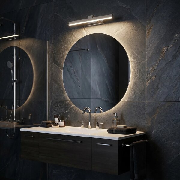 LED аплик за баня SWE001-1W 43cm CHROME