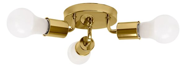 Лампа за таван тройна метал Gold APP704-3C