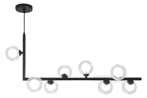 Пендел Industrial Glass Black APP754-8CP