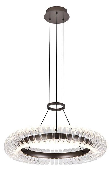 LED полилей на кабел ALBA LED/39W/230V сив/прозрачен