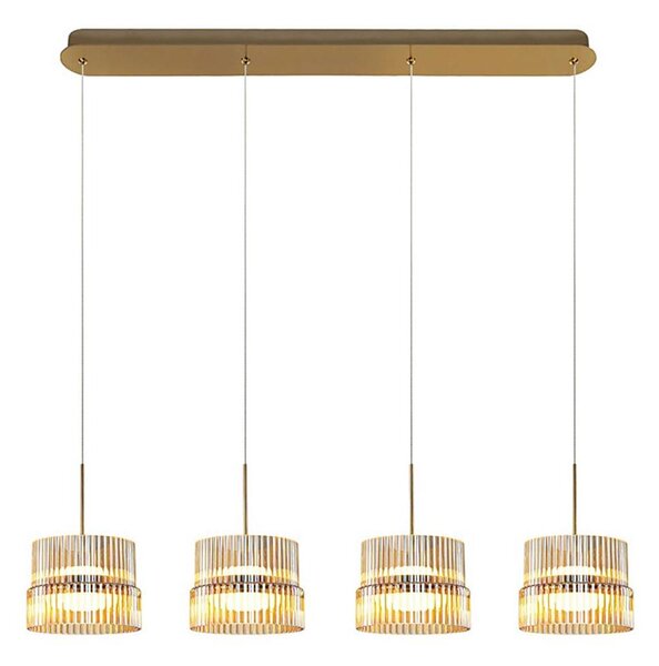 LED полилей на кабел LUXE LED/46W/230V месинг