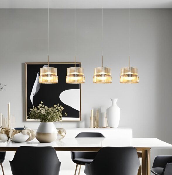 LED полилей на кабел LUXE LED/46W/230V месинг