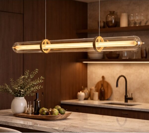 LED полилей на кабел ELIANA LED/34W/230V златен