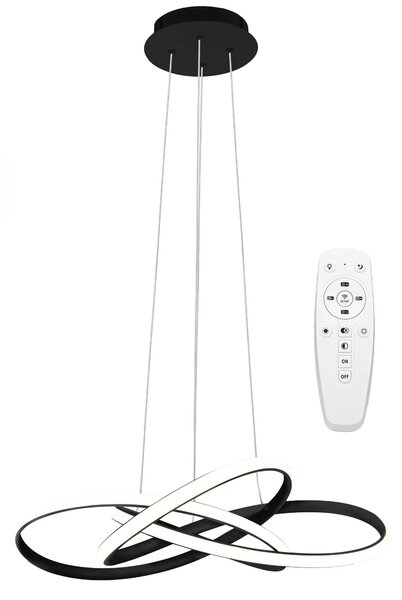 Лампа LED APP814-CP Node Black