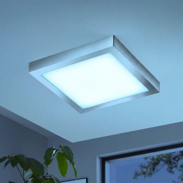 Eglo 98561 - LED RGBW Димируемо таванно осветително тяло FUEVA-C LED/21W/230V BT IP44