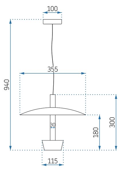 Плафон APP914-1CP