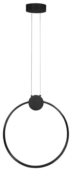 Плафон LED APP1395-CP BLACK 40cm