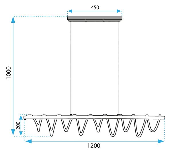 Плафон LED APP1288-CP