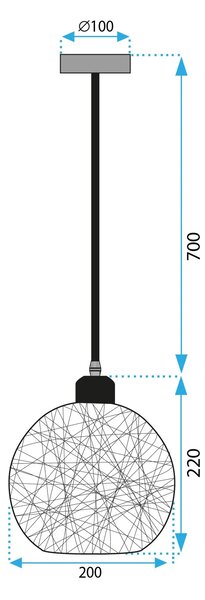 Плафон APP1320-1CP