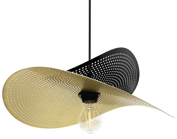Плафон APP1471-1CP black/gold