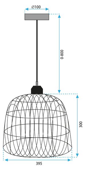 Пендел NATURAL APP1352-1CP 40 cm