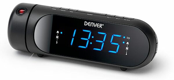 Радио часовник FM Denver Electronics CPR700 Черен