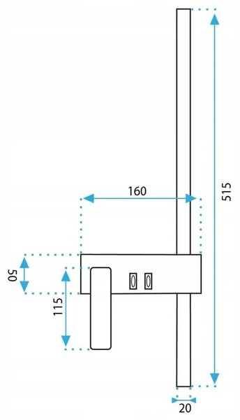 Аплик APP1439-W RIGHT BLACK GOLD
