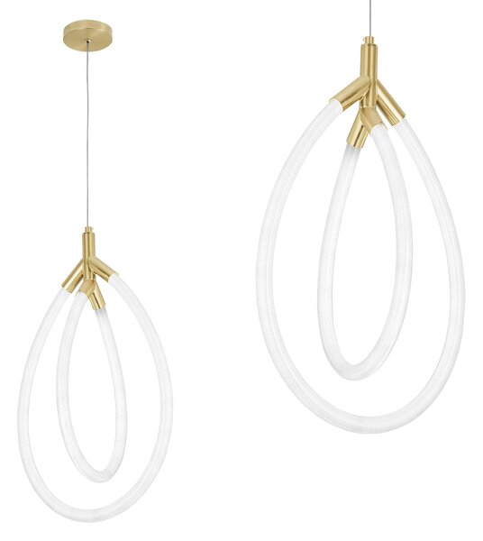 Лампа LED G017-CP Gold