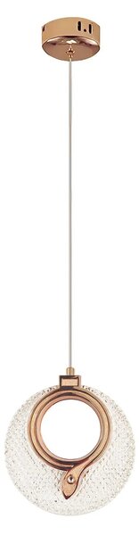 Висяща Кристална Лампа LHJ110-1CP LIGHT ROSE GOLD