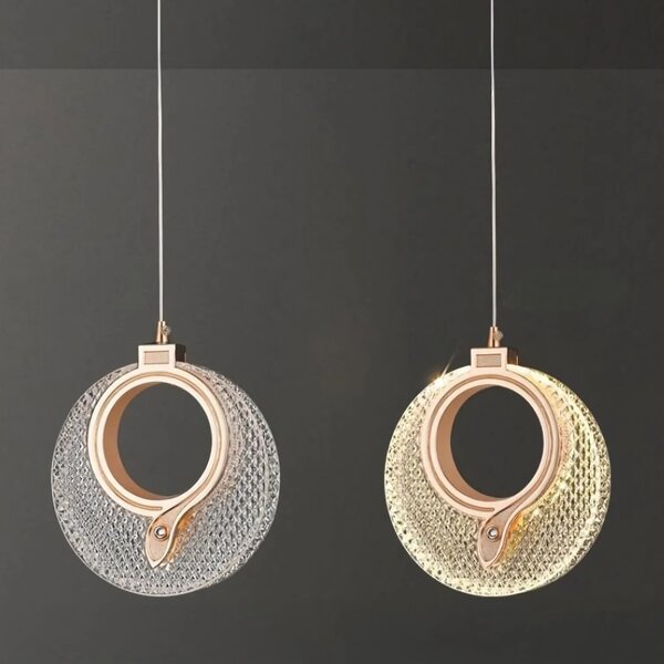 Висяща Кристална Лампа LHJ110-1CP LIGHT ROSE GOLD