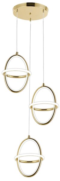 Висяща LED лампа G064-3CPR Gold