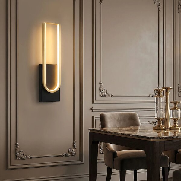 Аплик LED APP1782-W Brush Gold/Black