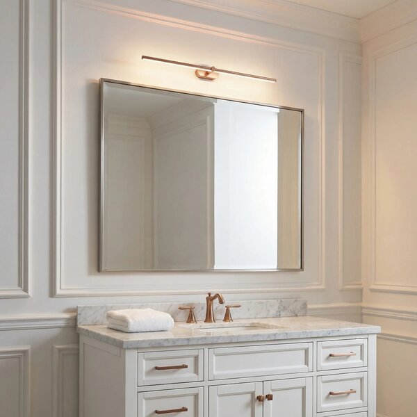 LED аплик за баня APP1897-1W 80 cm BRUSH COPPER