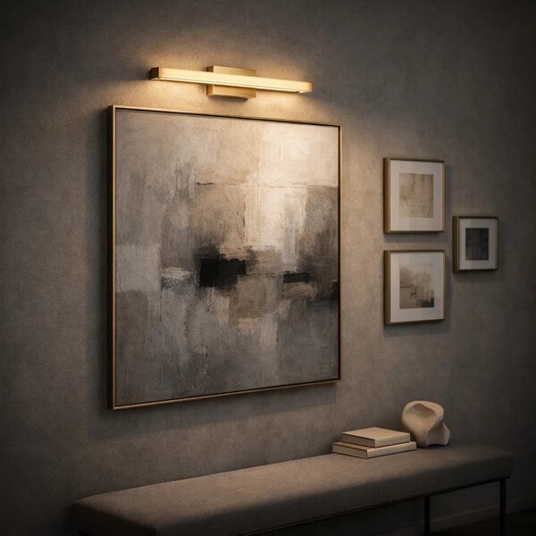 Аплик LED 42CM APP1851-1W BRUSH GOLD