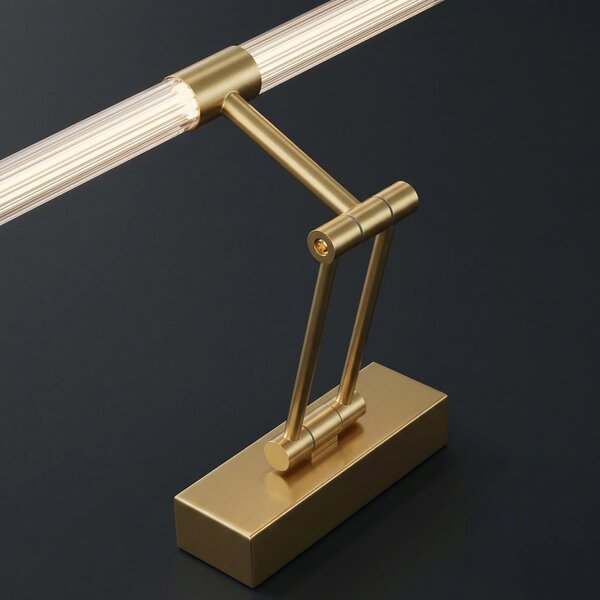 LED аплик за баня APP1900-1W 60cm BRUSH GOLD