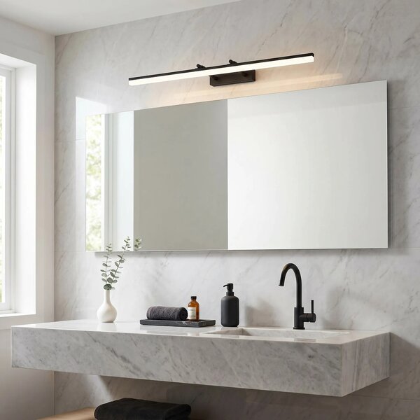 LED аплик за баня APP1880-1W 80cm BLACK