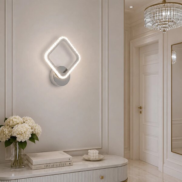 LED аплик LHJ125-W Хром