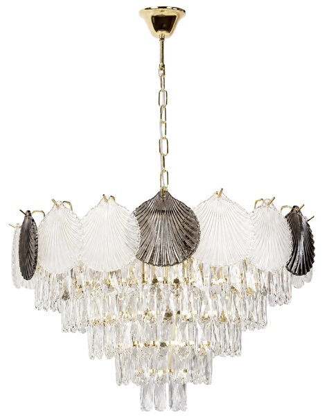 Кристална висяща лампа SWE084-CP 60cm GOLD
