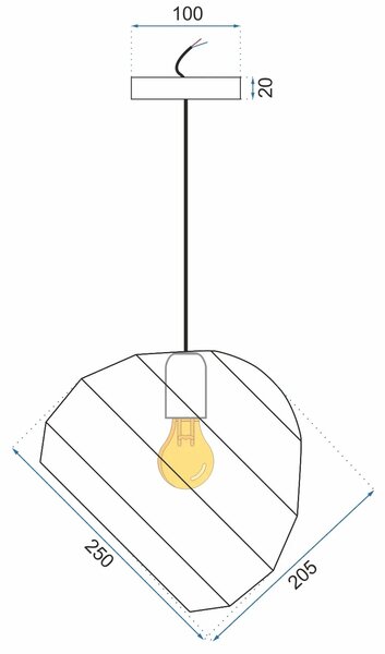 Пендел сфера APP381-1CP
