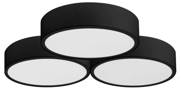 Плафон triple black APP878-C 3x40cm