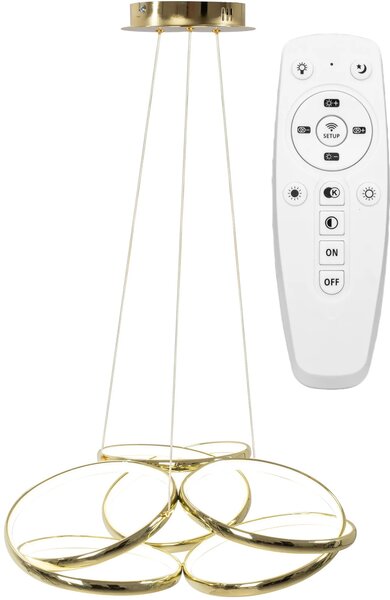 Лампа LED APP794-CP Flat Gold