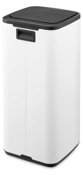 Кош за боклук Brabantia Bo Touch 1010121, 30 л, Плавно и безшумно отваряне, Голям отвор, Бял