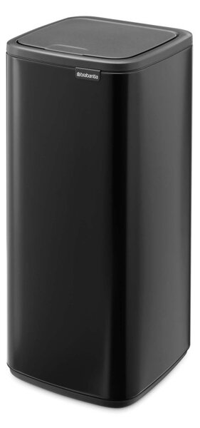 Кош за боклук Brabantia Bo Touch 1010140, 30 л, Плавно и безшумно отваряне, Голям отвор, Черен