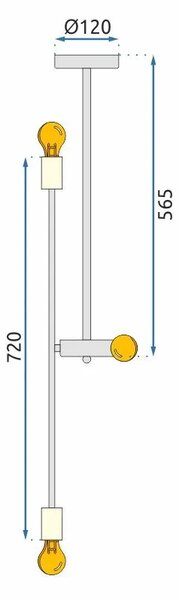 Лампа APP1116-6CP