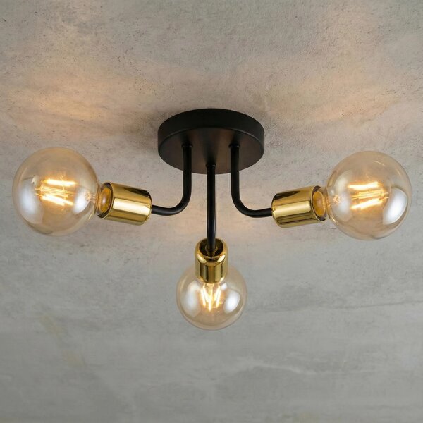 Лампа APP1117-3C Black Gold