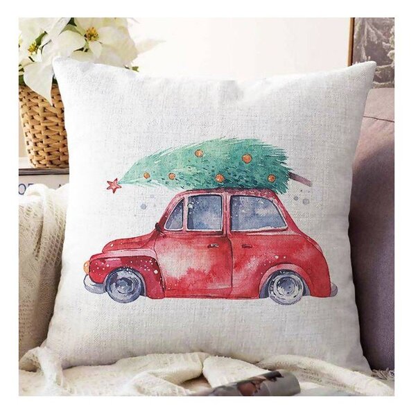 Калъфка за възглавница с коледен мотив 43x43 cm Merry Christmas – Mila Home