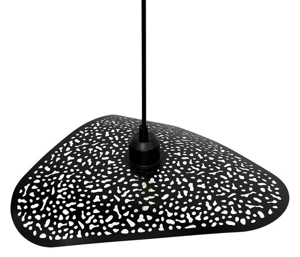 Плафон APP1467-1CP BLACK/GOLD