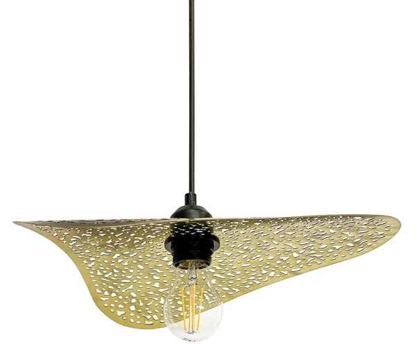 Плафон APP1467-1CP BLACK/GOLD