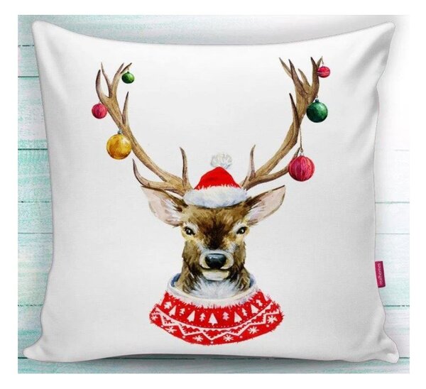 Калъфка за възглавница с коледен мотив 43x43 cm Merry Christmas – Mila Home