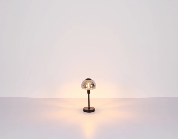 Globo 21914B - Настолна лампа KOKKINI 1xE14/25W/230V черен