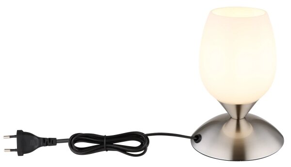 Globo 24007N - Маса докосване лампа KUWAITA 1xE14/25W/230V хром