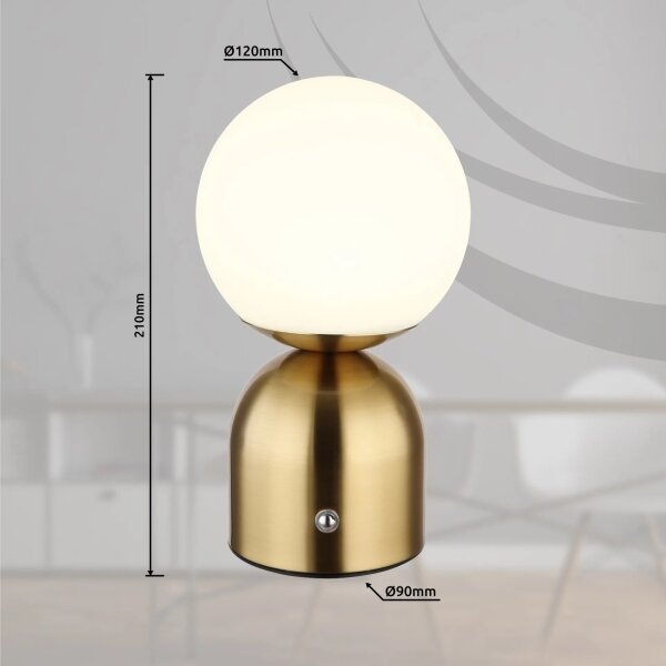 Globo 21006M - LED регулируема настолна лампа JULSY LED/2,5W/3,7V