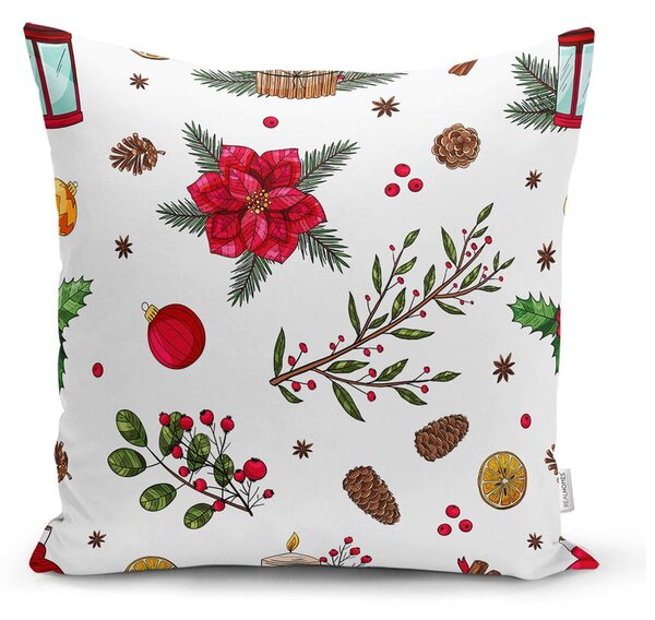 Калъфка за възглавница с коледен мотив 43x43 cm Merry Christmas – Mila Home
